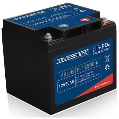 Power Sonic Lithium Bluetooth LiFeP04 RV Battery - PSL-BT-12500
